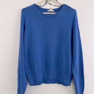 H&M Fine Knit Light Blue sweater